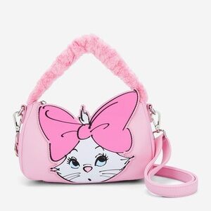 Loungefly Disney The Aristocats Marie Fuzzy Handle Crossbody Bag.